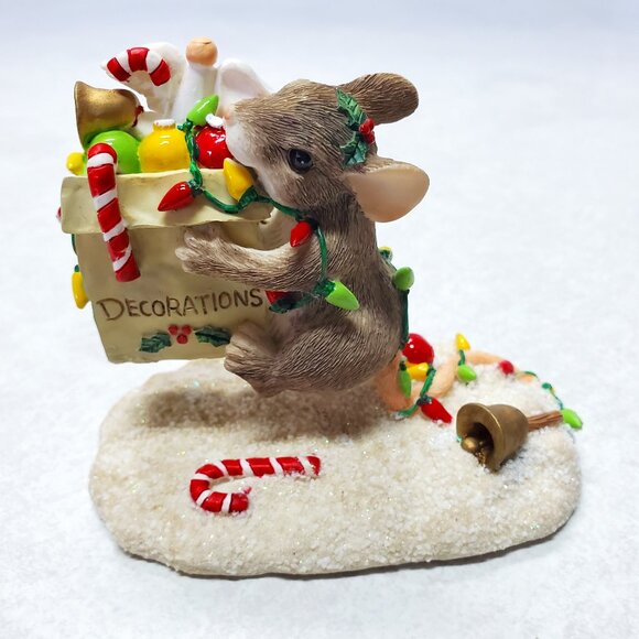 Charming Tails All The Trimmings Figurine Collectible - Picture 1 of 10